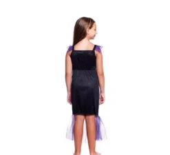 Costume da sirenetta lilla scuro per bambina