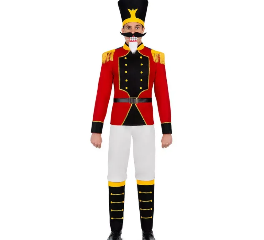 Costume da Soldatino di Latta Schiaccianoci per uomo