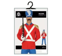 Costume da soldatino di piombo per uomo