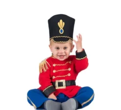 Costume da soldatino giocattolo per neonato e bambino