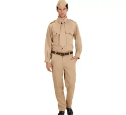 Costume da soldato americano anni '50 da uomo
