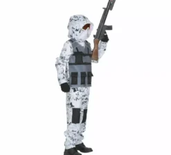 Costume da soldato artico delle forze speciali per bambini