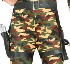 Costume da soldato militare mimetico per donna