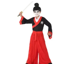 Costume da spadaccino giapponese per bambino