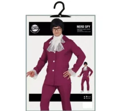 Costume da spia nerd per uomo