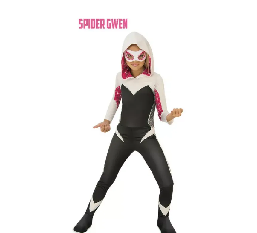 Costume da Spider Gwen classico per bambina