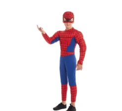 Costume da Spider Hero blu e rosso per bambino