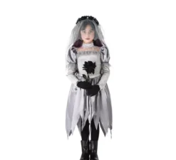 Costume da sposa cadavere cupa per bambina