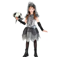 Costume da sposa cadavere per bambine