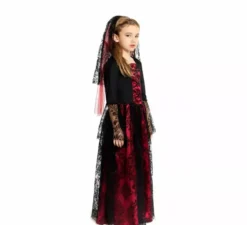 Costume da sposa vampiro gotica per ragazze