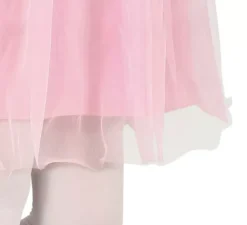Costume da squalo grigio con gonna in tulle per bambina