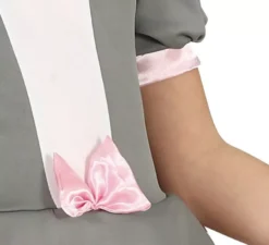 Costume da squalo grigio con gonna in tulle per bambina