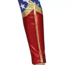 Costume da Star Heroine rosso e blu per bambina
