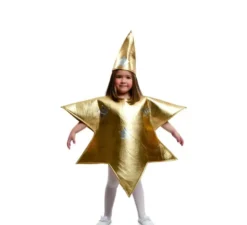 Costume da stella d'oro per bambini