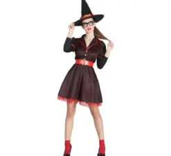 Costume da Strega a pois per donne