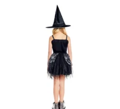 Costume da strega della ragnatela per bambina