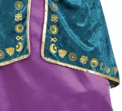 Costume da strega lilla per donna