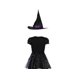 Costume da strega Stelle d'Argento per bambina e neonato