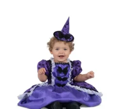 Costume da Strega Versailles viola per bambina e bambino