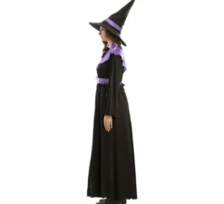Costume da strega viola per donna