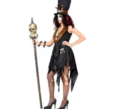Costume da strega voodoo da donna