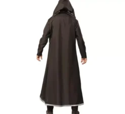 Costume da stregone nero per uomo
