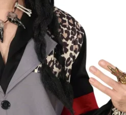 Costume da stregone teschio voodoo per uomo