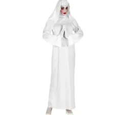 Costume da suora bianca per donna