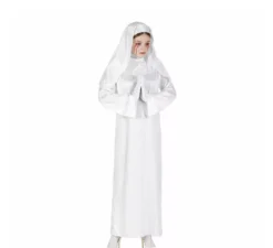 Costume da suora bianca per donna