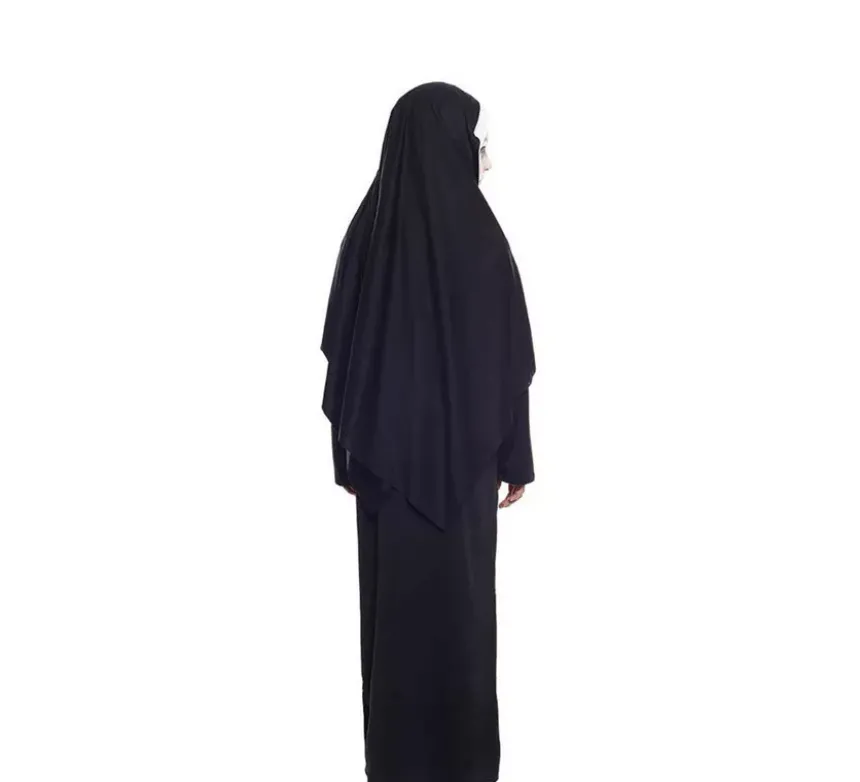 Costume da suora nera per bambina