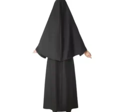 Costume da suora nera per donna