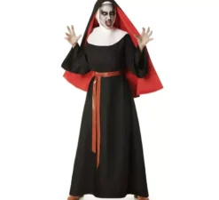 Costume da suora nera per donna