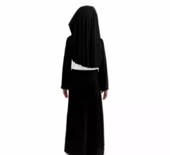 Costume da suora nero per bambina