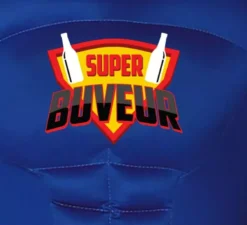 Costume da supereroe da bere per uomo