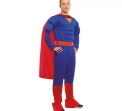 Costume da supereroe kryptoniano da uomo