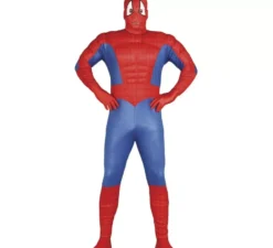 Costume da super eroe muscoloso per un uomo