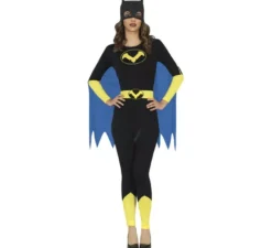 Costume da supereroe pipistrello per donna