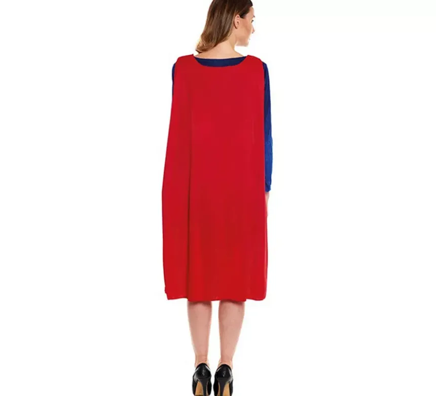 Costume da super eroina kryptoniana per donna