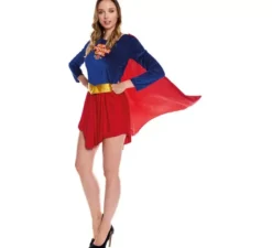 Costume da super eroina kryptoniana per donna