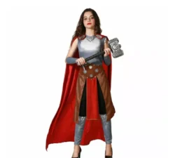 Costume da supereroina nordica per donna