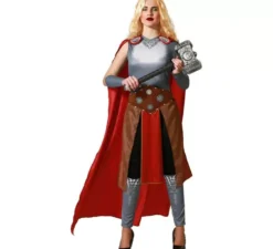 Costume da supereroina nordica per donna