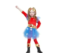 Costume da supereroina tutu per bambina