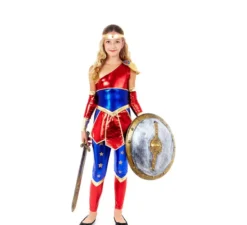 Costume da super guerriera amazzonica per bambina