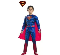 Costume da Superman Black Line Deluxe per bambino