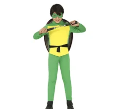Costume da tartaruga da battaglia per bambini con zaino