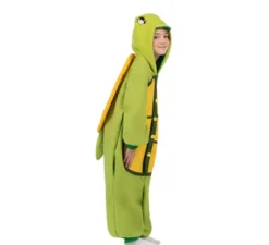 Costume da Tartaruga o Pigiama con cappuccio e coda per bambini