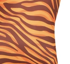 Costume da tigre con fascia e coda per donna
