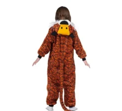 Costume da Tigre Oscura o Pigiama con cappuccio per bambini