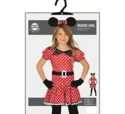 Costume da Topolina del fumetto per bambina