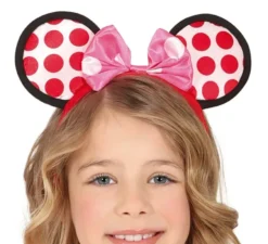 Costume da topolina rosa per bambina